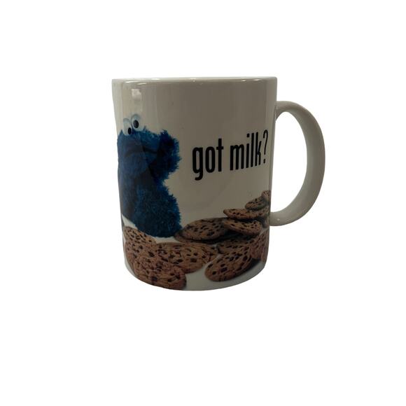 Cookie Monster Got Milk Mug Coffee Cup 11oz Funny Cookies Chocolate Ceramic Gift - Picture 2 of 7